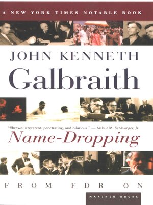 cover image of Name-Dropping